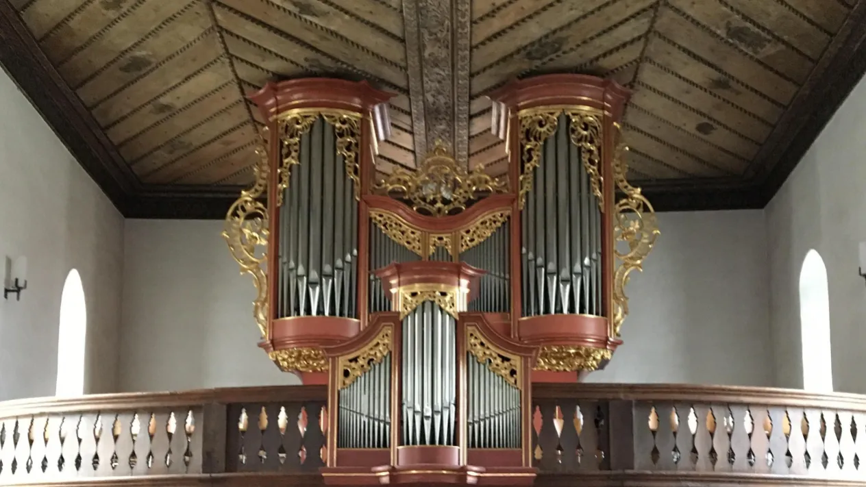 Orgel Kirche B&uuml;ren an der Aare (Foto: Liliana Kocher)